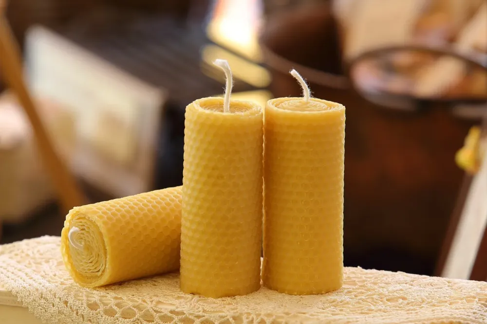 Cire bougie abeille